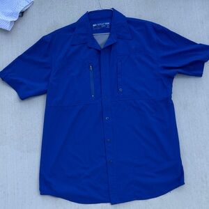 Ariat Royal Blue Button-Up Shirt